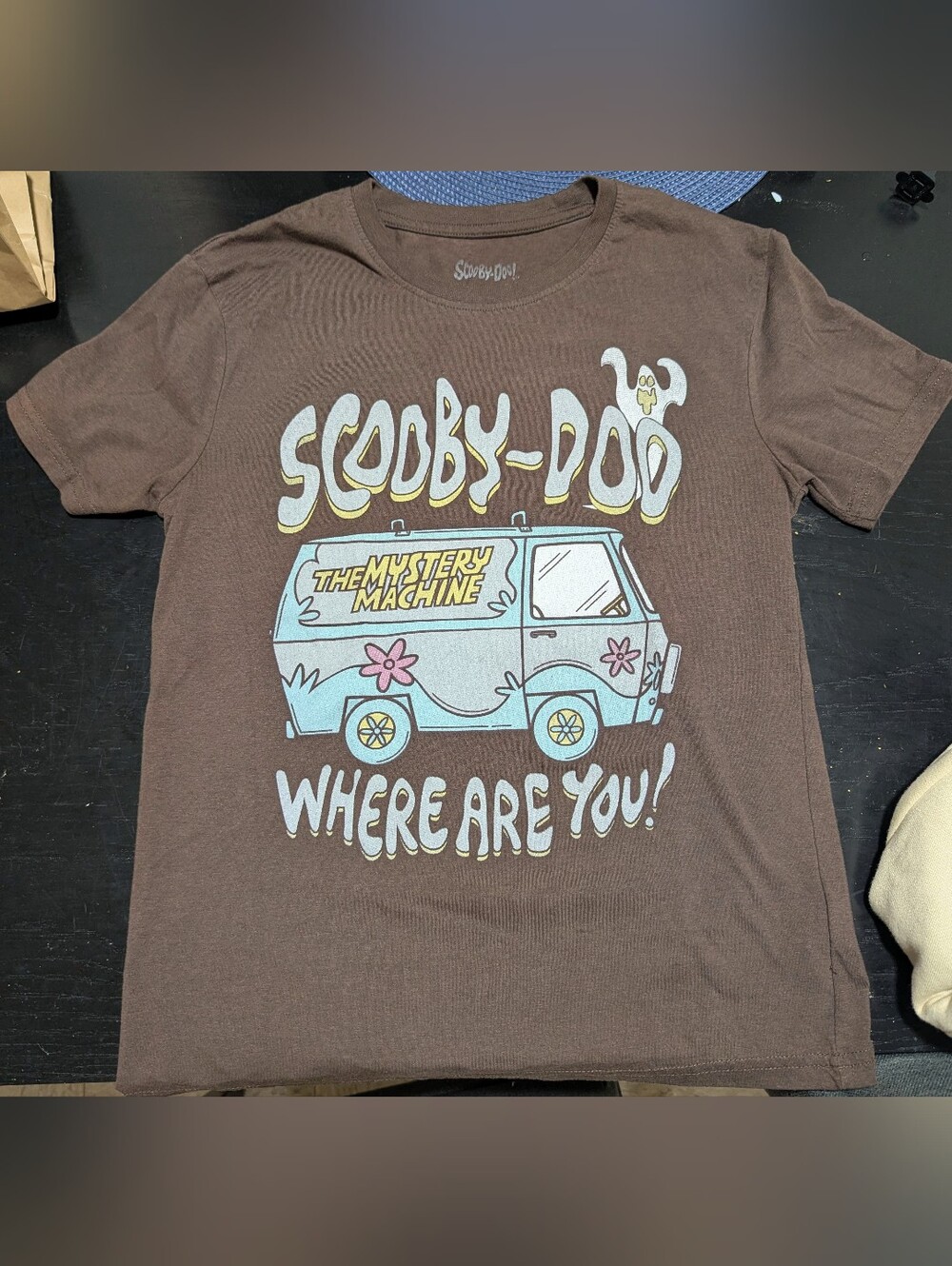 Scooby-Doo Where Are You? Brown T-shirt